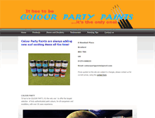 Tablet Screenshot of colourparty.co.uk